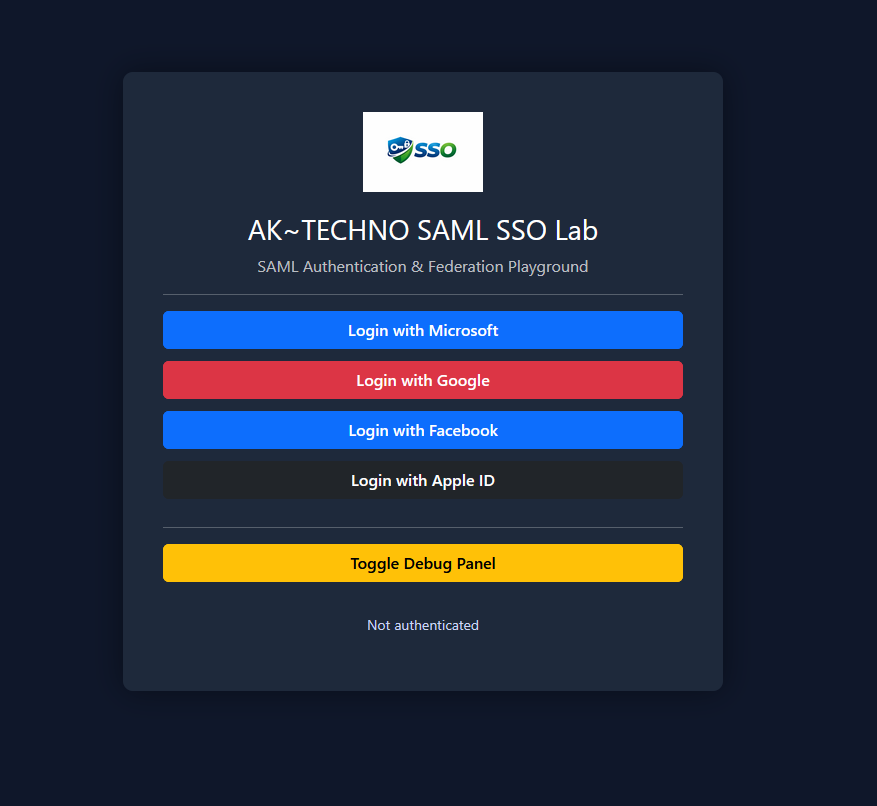 SAML - social idp UI.png